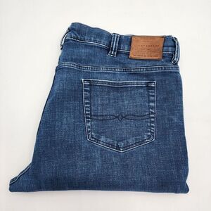 Lucky‎ Brand Men's 46x27.5 Athletic Fit Blue Jeans Medium Wash Denim Stretch